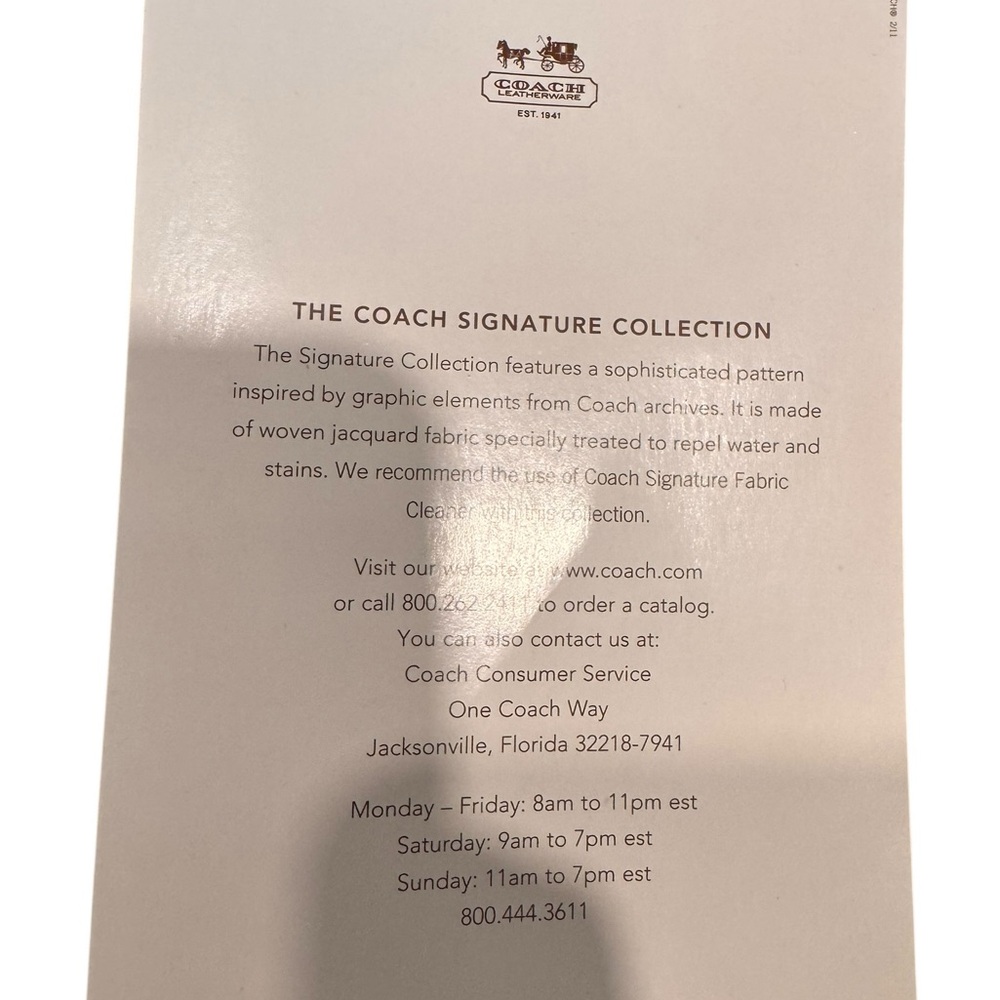 Coach Kristin Op Art Metallic East West Crossbody Bag NWT - Picture 16 of 16